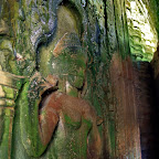 Preah Khan devata of darkness 09 Preah Khan Khmer Temple Goddesses   Devata of Darkness