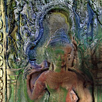 Preah Khan devata of darkness 08 Preah Khan Khmer Temple Goddesses   Devata of Darkness