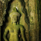 Preah Khan devata of darkness 07 Preah Khan Khmer Temple Goddesses   Devata of Darkness