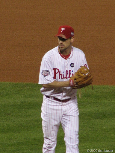 cliff lee phillies world series. Lee in a Phillies uniform was