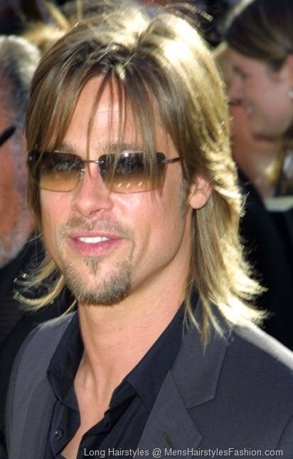 Brad Pitt Long Hairstyle