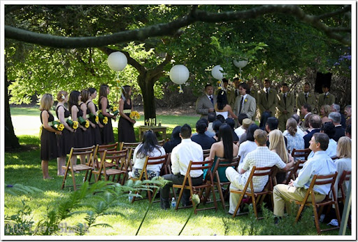 An Outdoor Wedding