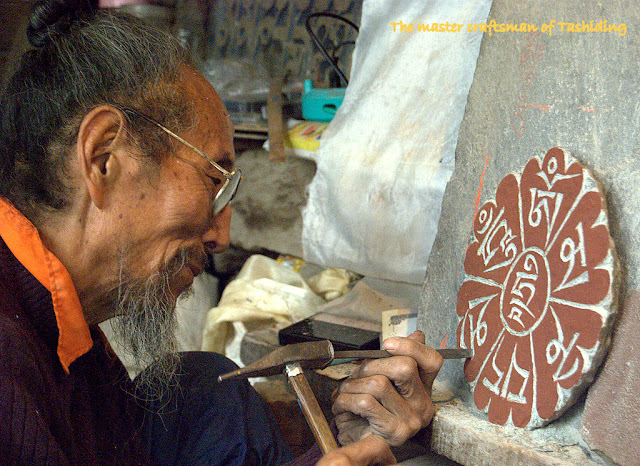 The master craftsman of Tashiding The master craftsman of Tashiding