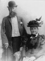 Nathaniel Humfrey (1826-1914) and Jane née Pearman (1830-1915), Upton, 1887