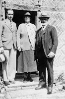 Harry (1870-1943) &amp; Flora Slade (1872-1962) and Ewan Humfrey (1909-2008) at Stocks