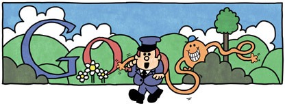 [76th Birthday Of Roger Hargreaves-Mr Tickle Google Doodle Logo[5].jpg]