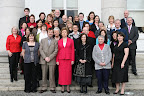 On the 16th of January, short listed candidates from the 2008 Ireland InVOLved Awards, together with the team at Volunteering Ireland, were warmly welcomed by President Mary McAleese and treated to a tour of Áras an Uachtaráin. On the 16th of January, short listed candidates from the 2008 Ireland InVOLved Awards, together with the team at Volunteering Ireland, were warmly welcomed by President Mary McAleese and treated to a tour of Áras an Uachtaráin.
