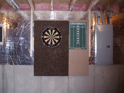 How To Hang A Dartboard On A Concrete Wall Befabmakina Com