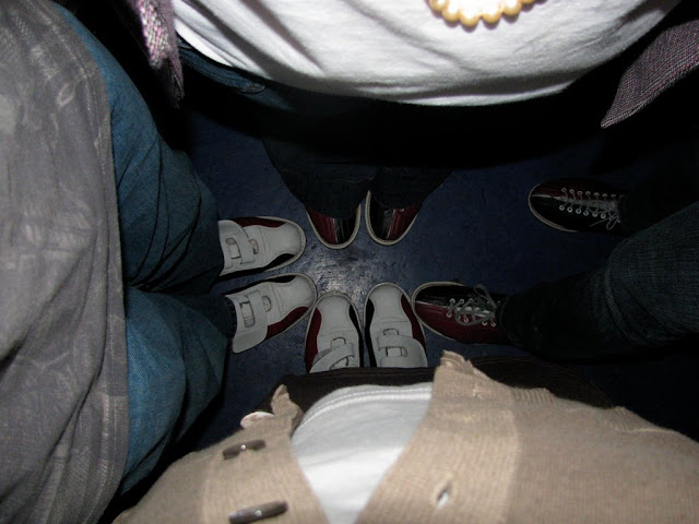 Bowling shoes are classy