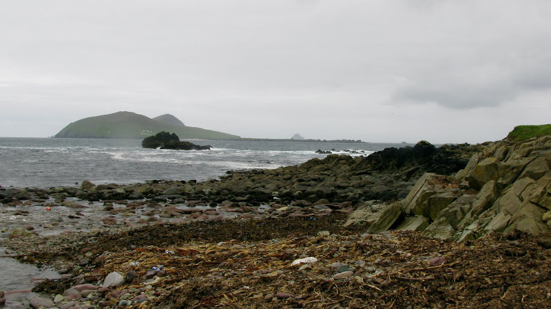 The big island in the distance is the major Blasket Island