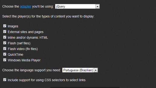 Configurando o Download
