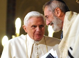 Riccardo Di Segni - Benedicto XVI