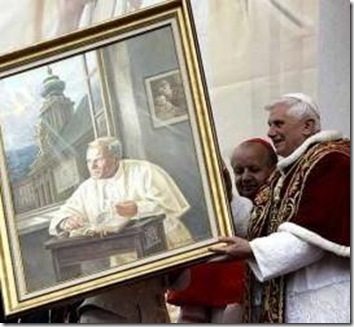 Benedicto XVI - Juan Pablo II