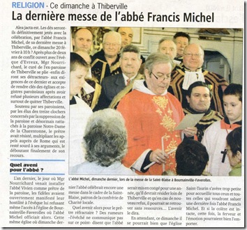 La última Misa del padre Michel