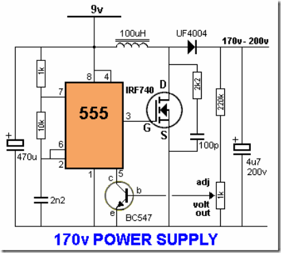 fritzing 170v power supply fritzing 170v power supply