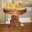 parlor table possibly in Julia Ives Pack Home - from Charlotte Morse Pack parlor table possibly in Julia Ives Pack Home - from Charlotte Morse Pack