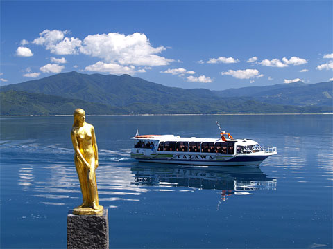 Lake Tazawa, Akita Prefecture, Japan Lake Tazawa, Akita Prefecture, Japan