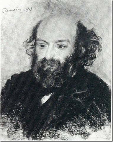 Auguste Renoir, 1.880. Retrato de Paul Cezanne. Pastel, 55 x 43. Acquavella Galleries, Inc. Nueva York. Auguste Renoir, 1.880. Retrato de Paul Cezanne. Pastel, 55 x 43. Acquavella Galleries, Inc. Nueva York.