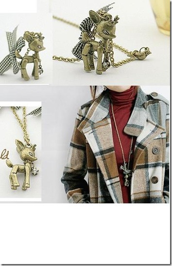 little bronze deer