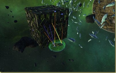 The threat of a borg cube is trivialised when you can solo them...