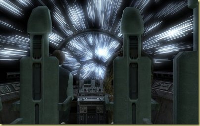 The hyperdrive broke down before I took this screenshot.  Of course.
