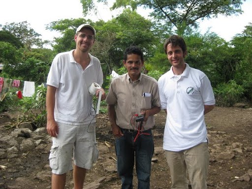 Bright New Ideas Installation Team (right to left): Vance Trendov, Noel Lopez, Patrick Delaney