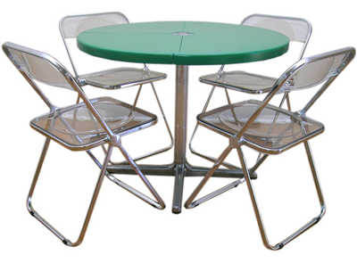 Plano table, green