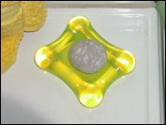Yellow Titan soap dish