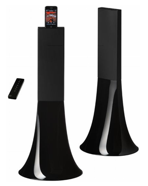 Zimku wireless speakers, black