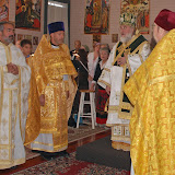Fr.Gerasimos. Fr.Stephen, Bishop Benjamin, Priest James, Fr.John
