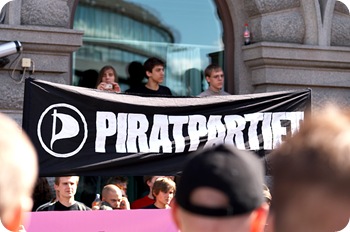 Piratpartiet_demonstration