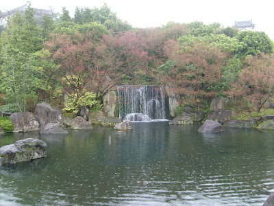 Waterfalls, as if any more water was required that day.