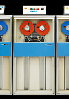L'unità a nastri di un computer mainframe IBM system 360/168