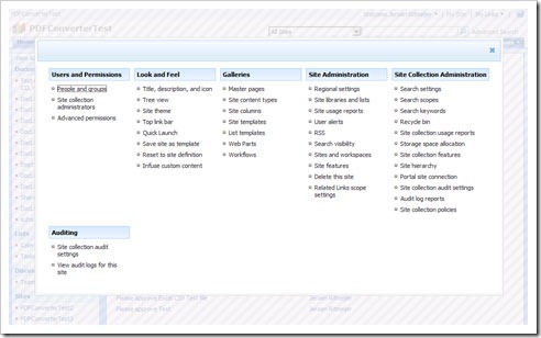 InlineSettings