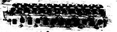 Cylinder head with individual ports.