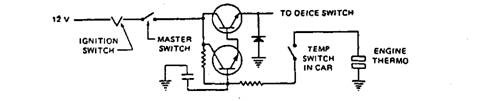Circuit diagram of time-delay relay. 