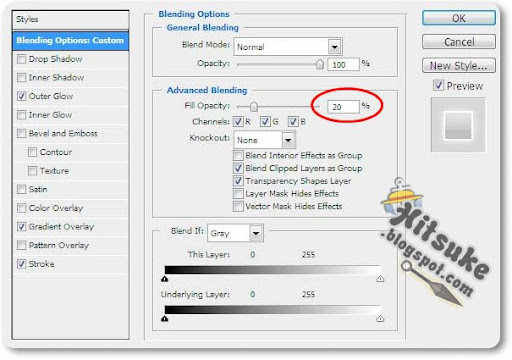Transparent Glass Blending Options
