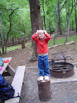 Isabella demonstrating frustration with the photographer, North Carolina 2003