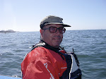 Chuck Freedman outside Steamer Lane in Santa Cruz.