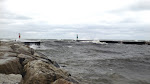 Keith Wikle near the mouth of the Kalamazoo River on Lake Michigan. http://keithwikle.com