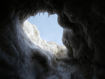 Closeup of the skylight in the icecave. http://keithwikle.com