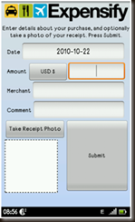 Android Appilation : Expensify
