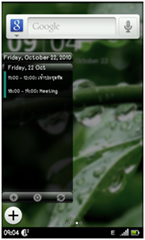 Android : Android Agenda Widget 