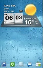 Android Application : 3D Digital Weather Clock