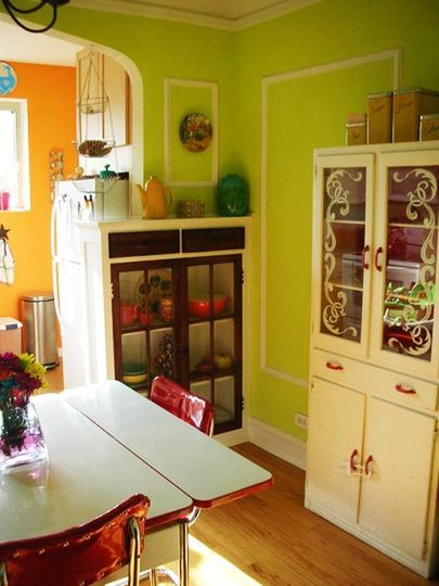 ¿Quién dijo que las cocinas tenían que ser blancas? cocina%20color%204 ¿Quién dijo que las cocinas tenían que ser blancas?