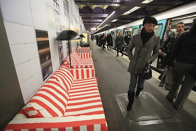 ikea 56 Ikea amuebla las estaciones de metro de París