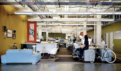 Oficinas de facebook Así son las oficinas centrales de Facebook