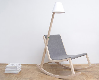 murakami%20chair%201 Una mecedora que genera luz con el balanceo
