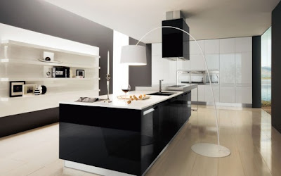 Inspiración: Cocinas en blanco y negro cocina%206 Inspiración: Cocinas en blanco y negro