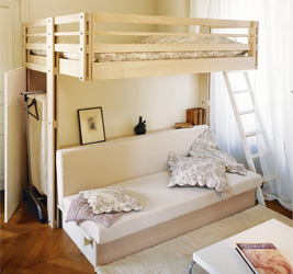 cama5 Trucos de decoración: camas en alto